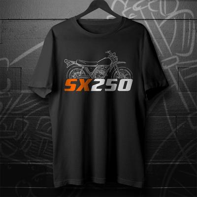 Für Harley-Davidson SX 250 1975-1978 Fans - Motorrad T-Shirt für Fahrer