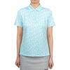 G Fore Women Golf Polo Shirt Dbrk Glp000015
