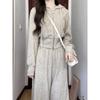 Women's High-End Casual Two-Piece Set: Slim Fit Hooded Sweatshirt & Wide-Leg Pants for Fall/Winter 2025