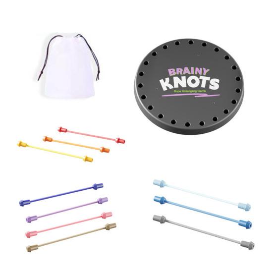 

Детская игра «Распутывание веревок» Логика Мышление Тренировка концентрации внимания Настольная игра «Веревка» Интерактивная игра для родителей и детей