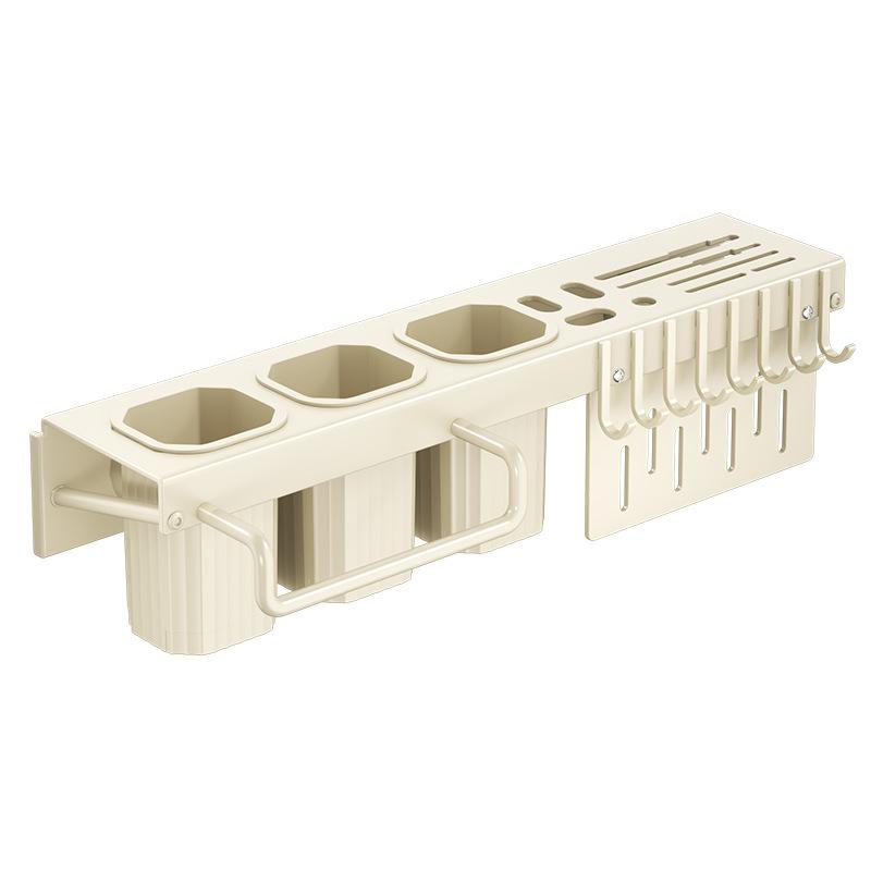 Cross-border new suction cup chopstick cartridge spatula wall-mounted kitchen knife holder multi-functional kitchen rack wholesale