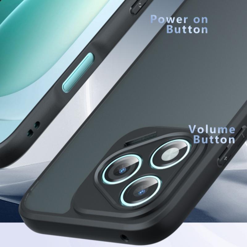 For Huawei Honor 400 Lite Case Cover Honor 400 Lite Capas Shockproof Bumper Matte Frosted Transparent For Fundas Honor 400 Lite