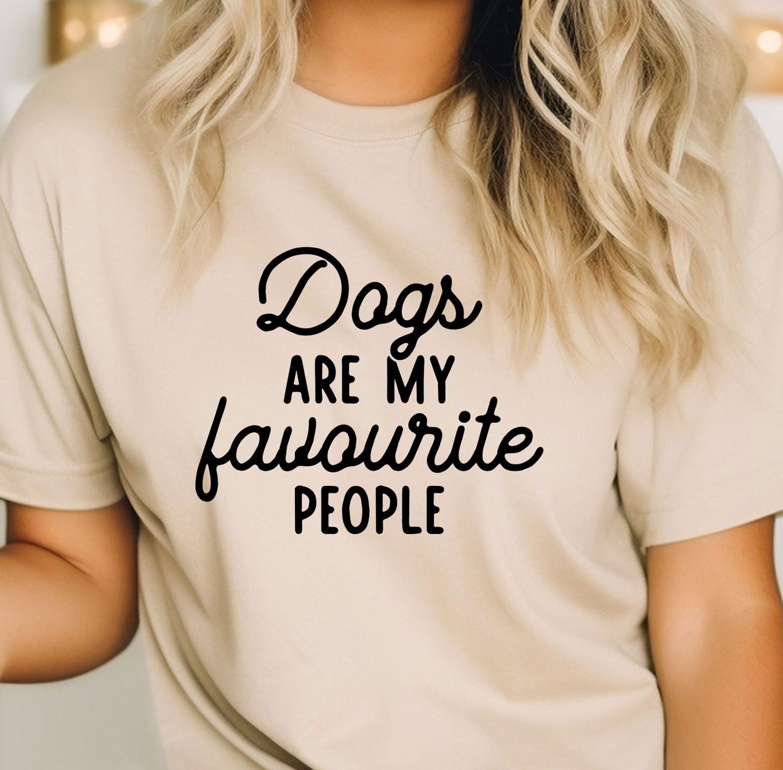 Funny Dog Lover Shirt, Dogs Are My Favourite People, Dog Mom Gift, Animal Lover Shirt, Dog Shirt, Dog Person Tee, Fur Mama Shirt, Dog Owner L