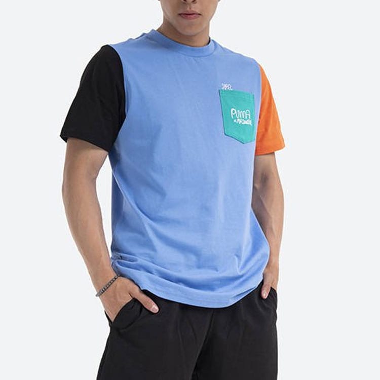 PUMA x Mr Doodle T Shirt Men's Blue 530652-83