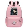 Student School Demon Slayer Print Backpack Casual Waterproof Small Bag