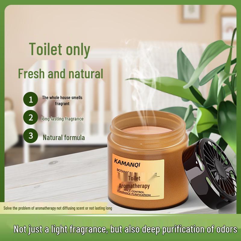 Long-lasting Bathroom Air Freshener - Odor Remover & Deodorizer