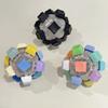 Relaxing 12 Keys Magic Ball Fidget Keychain DIY Keyboard Keycap Repair Finger Pressing Toy Adult Kids Pass The Time