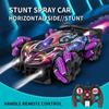 New RC Drift Car With Music Led Lights 2.4G Glove Gesture Radio Remote Control Spray Stunt Cars 4WD Electric Children Toys Gift