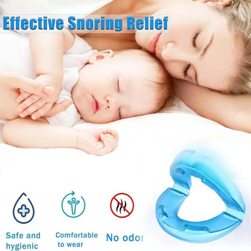Anti Snoring Kit Grinding Mouthpiece Anti Snore Mouith Guard Custom Molding & Adjustable Adjustment with Storage Case