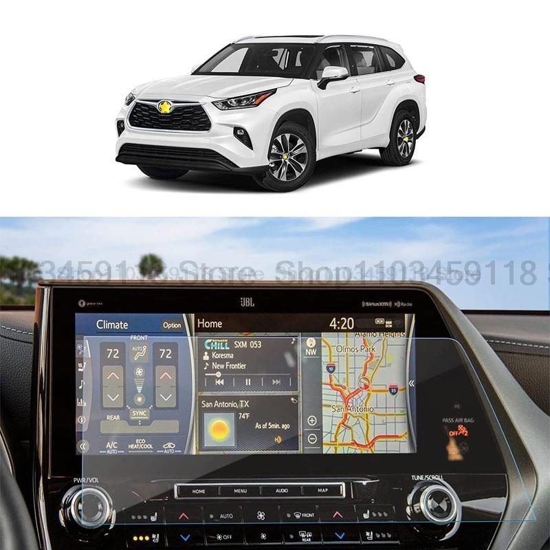 Tempered Glass Screen Protector For Toyota Highlander    12.3 inch Car gps Navigation anti-scratch