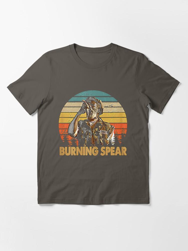 Burning Spear Burning Art Spear Music Jamaican Singers Essential T-Shirt
