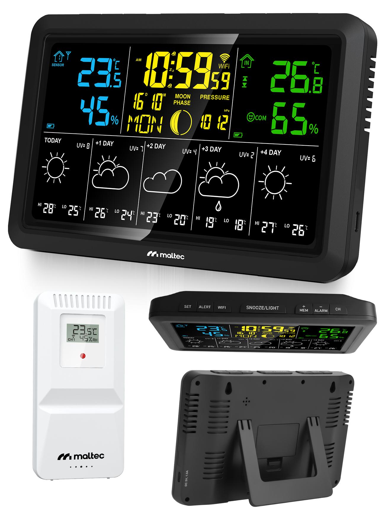Weather station wifi wireless thermometer barometer