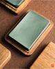 Rectangular Natural Stone Inkstone with Lid for Calligraphy & Portable Ink Cartridge Storage