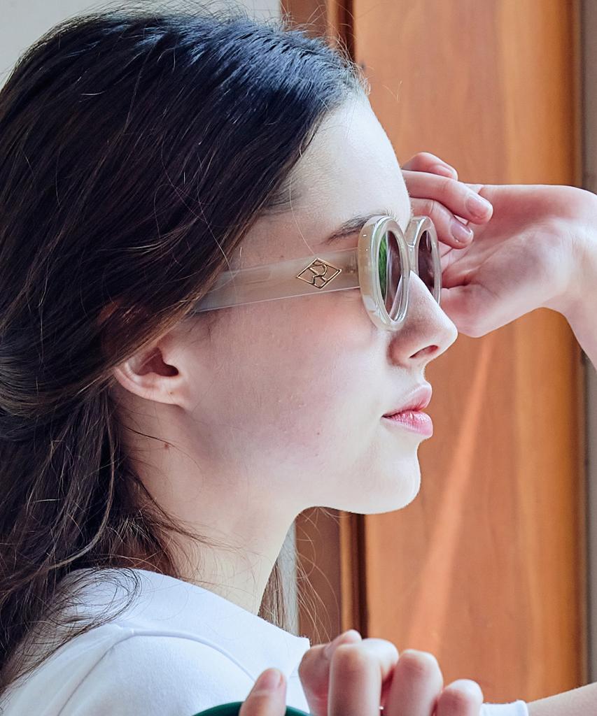 Likkeullou Rc Cream No.1 Cocoa Sunglasses