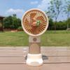 Cute Cartoon Capybara Portable Mini Pocket Cooling Fan  Detachable Dock Handheld Fan Outdoor Usb Charging Small Fan Gifts
