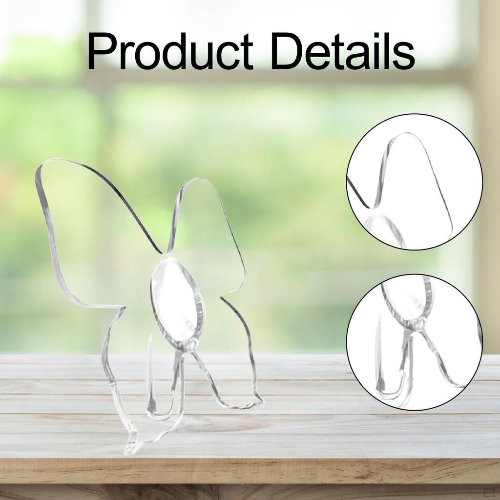 Butterfly Vase Decorative Modern Lightweight Home Decor Flower for Office Anniversaries