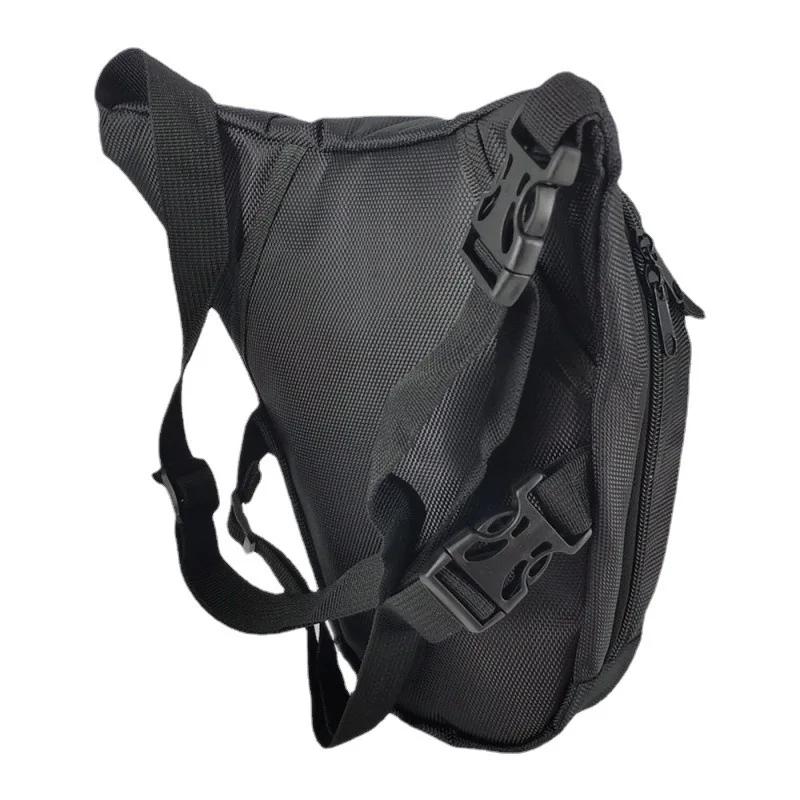 Motorcycle Bag Waterproof Waist Pack Men Fanny Thigh Canvas Belt Outdoor Bike Man Adjustable Leg Bag Package Moto Bag