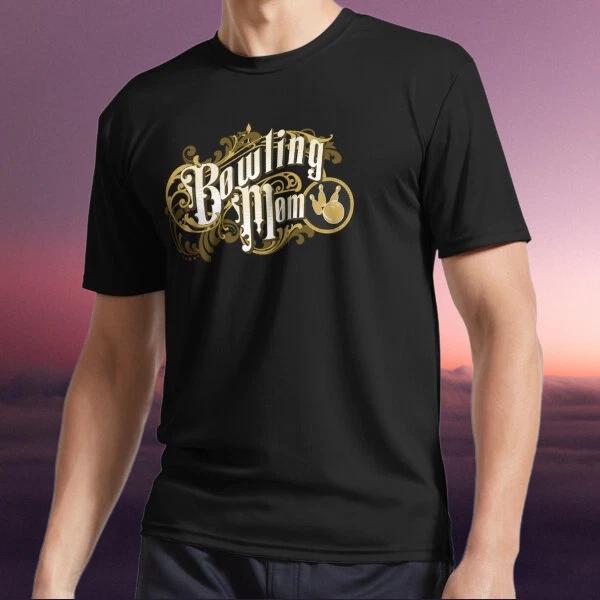New Shirt Cool Vintage Bowling Mom Active Logo T-Shirt Funny Size S to 5XL M