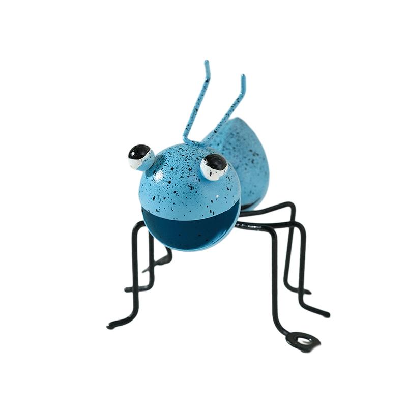 Rustic Animal Ant Ornament Creative Iron Wall Hanging Wall Decoration Garden Courtyard Decoration Living Room Bedroom Decoration