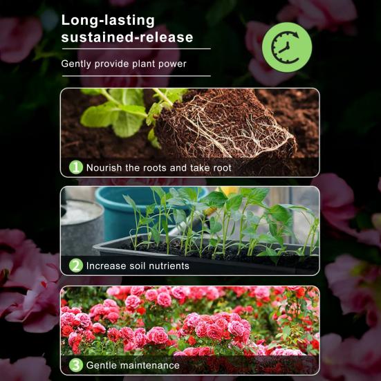 30 Pcs Plant Fertilizer Spikes Slow Release Nutrition Bars Planter Insert Fertilizer Sticks for Indoor Flower And Foliage Houseplants