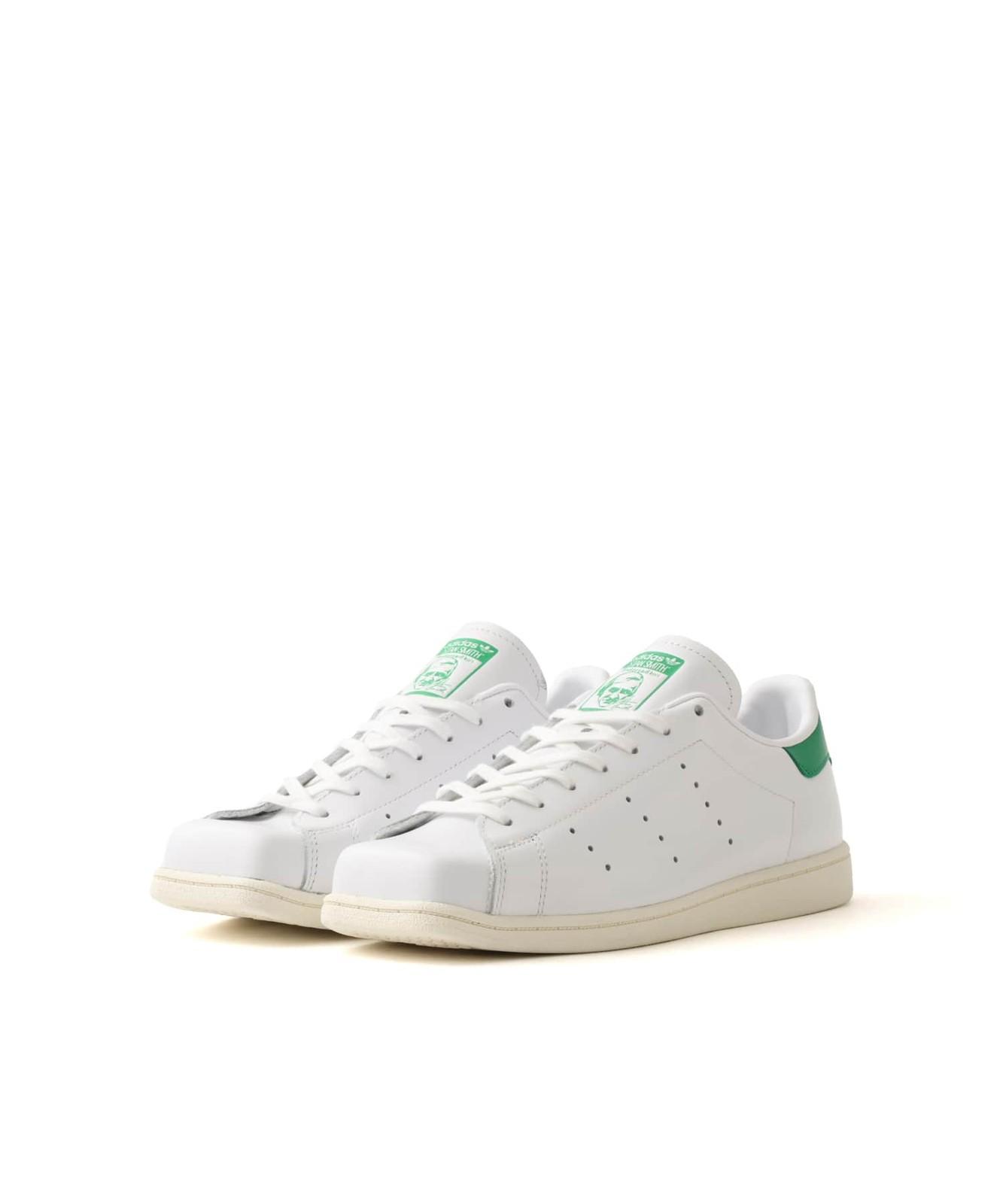 KI5230 Adidas Stan Smith SQ Облачно-белый/Зеленый (Женский) 5