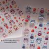 5D Chinese-Style Lion Dance Cat Nail Art Stickers - Model AA