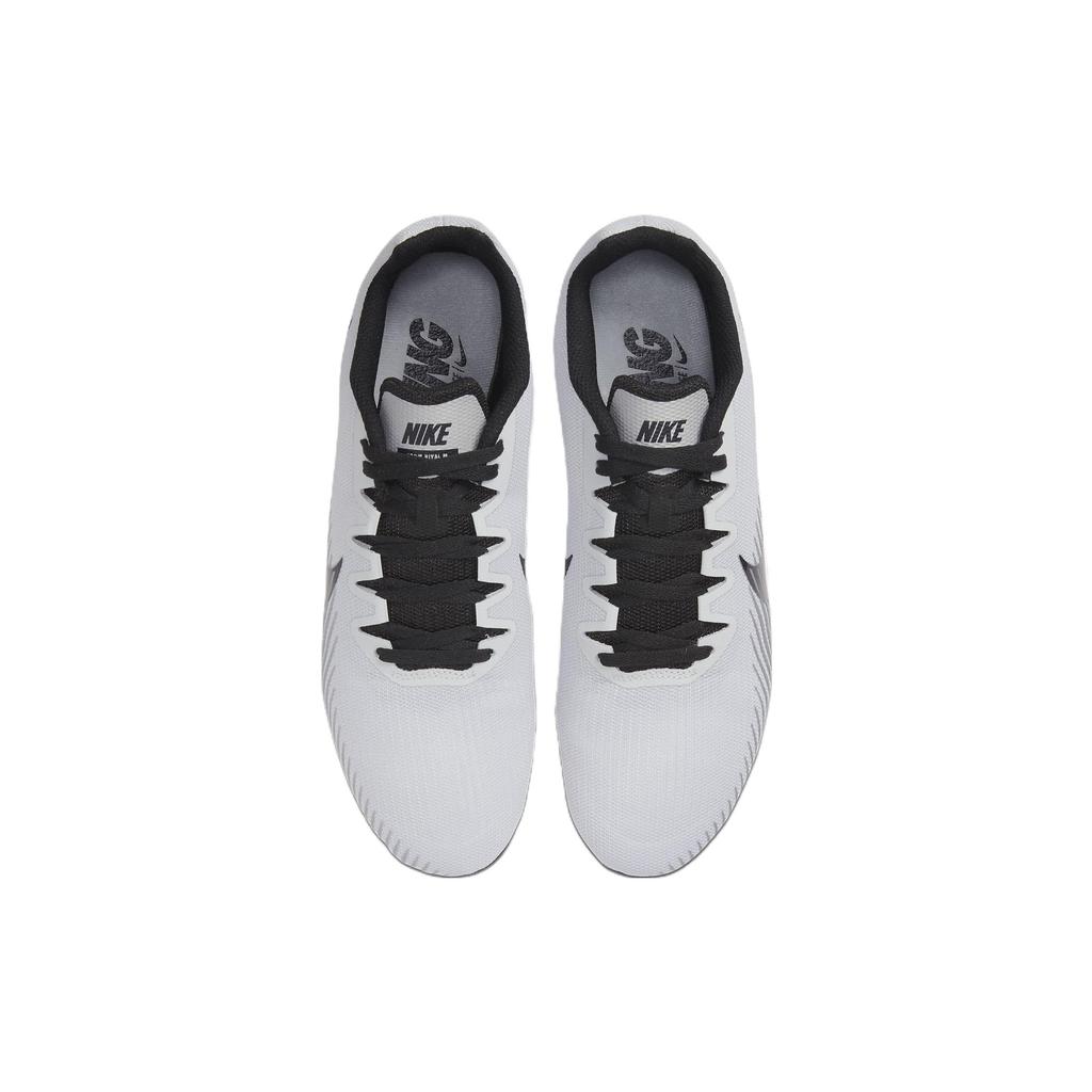New Nike Air Zoom Rival M 9 Spikes 'Pure Platinum Black' AH1020-005