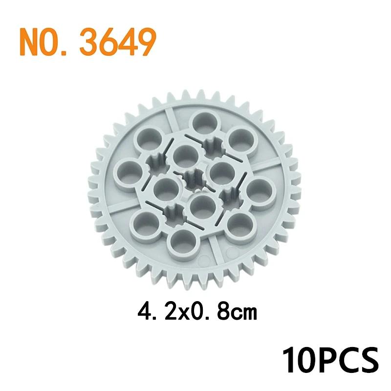 Technical Parts Building Blocks Link Chain Tank Belt Track Wheels Truck Car Gear MOC Bulk Brick Toys 3711 3873 88323 57519 4185