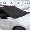 Car Windshield Snow Cover Magnetic Sunshade Ice Frost Cover Fits Most Cars 82.7 X 49.2in
