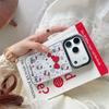 Anti-Drop Electroplated KT Cat Drip Glue Case for iPhone 14/13 Pro Max