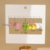 5 Pairs Earrings Creative Personality Funny Duck White Cloud Butterflies Bear Pendant Earring Set