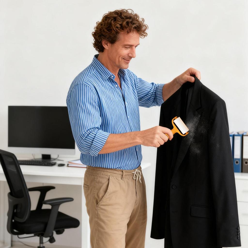 Sticky Lint Roller Portable Dog Cat Fuzz Removal Tool Extra Sticky Lint Rollers For Pet Hair For Couch Upholstery Carpet