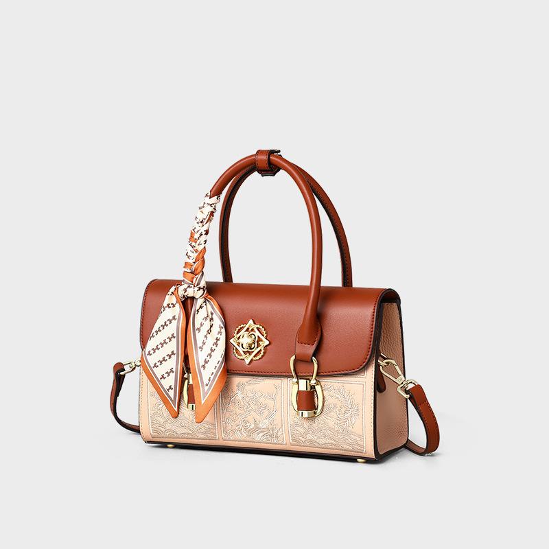 Chinese Style Embroidery Ladies High-grade Feeling Mother Crossbody Handbag Women's Bag