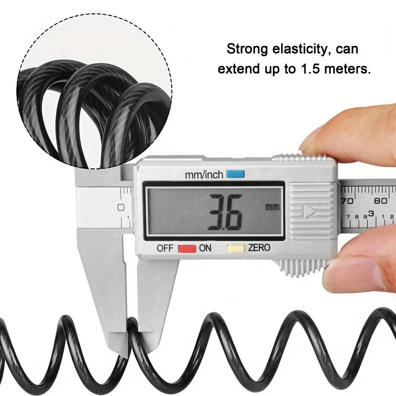 4-Digit Combination Security Lock for Electric Scooters Bikes and Helmets Anti-Theft Weather-Resistant