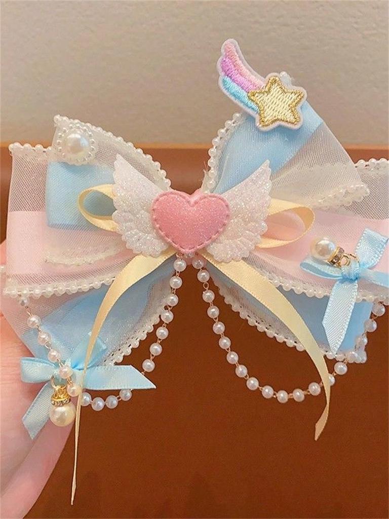 1 Damen Frühlingsfrisch Schleife Liebe Haarnadel Haar-Dopamin Haarnadel Haarschmuck