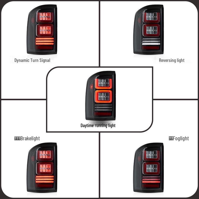 Tail & Signal Lights for 2014-2018 GMC Sierra - Welcome & Brake Functionality