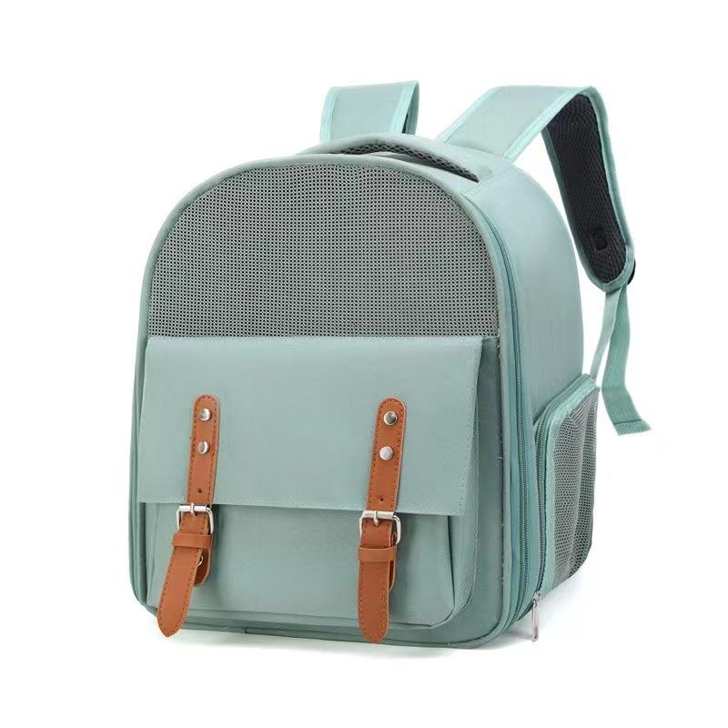 Portable Cat Carrier Breathable Backpack Fashion Cat Bag Foldable Pet Backpack Travel Bag Pet Bags for Kitten Travel Backpack