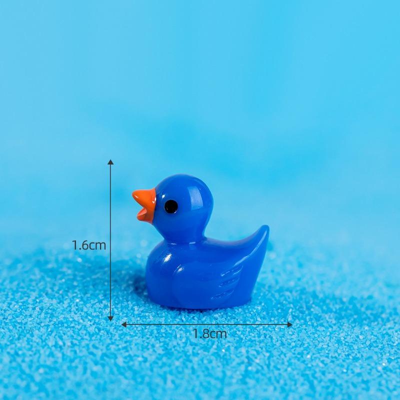 Little Yellow Duck Figurines Moss Micro-landscapesMiniature Ornaments Decorative Accessories Resin Handicrafts
