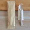 Disposable Kraft Paper Wrapped Cutlery Set