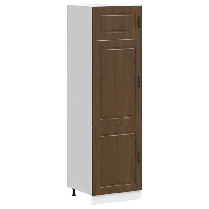VidaXL Armoire de cuisine Kalmar chêne marron bois d'ingénierie 853634