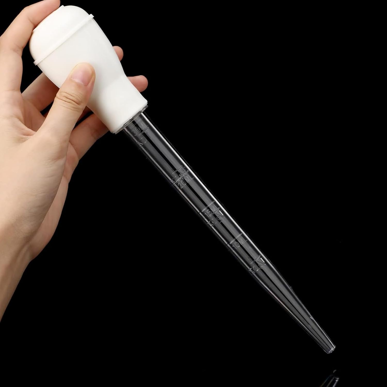 

Fish Tanks Pooper Lengthen Pipettes Aquarium Siphon Fish Tank Vacuum Cleaner Simple Cleaning Tool for Aquarium Water Changer 28cm білий