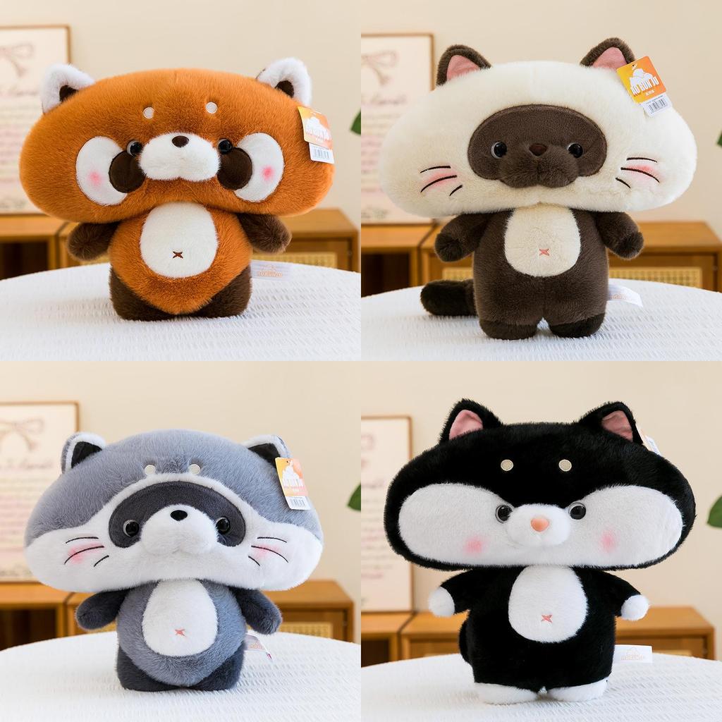 Animal Plush Pillow With Pp Cotton Filling For Kids And Teens Comfort