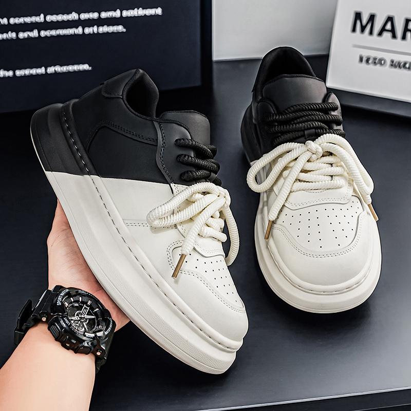 Scarpe da ginnastica comode, traspiranti, alla moda, per studenti e ragazzi, casual, quattro stagioni, da uomo, con suola morbida.