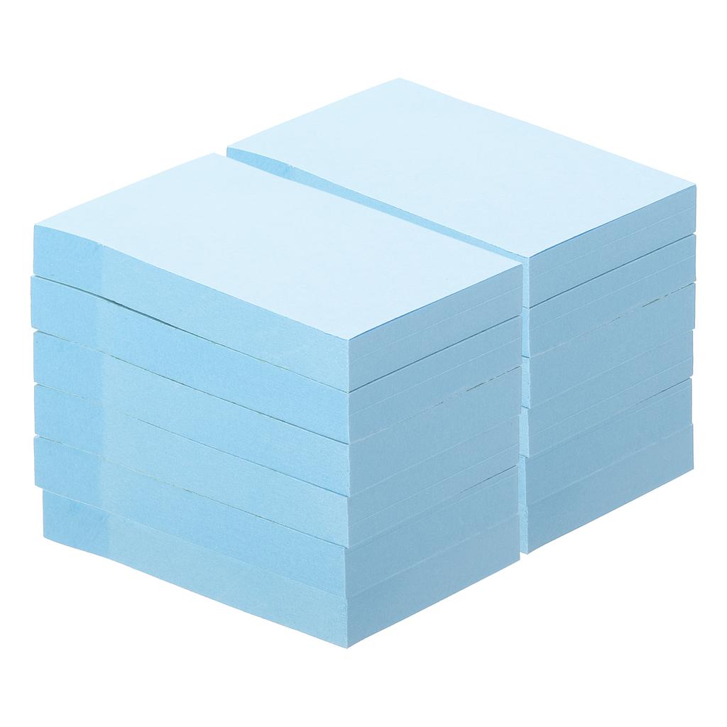 6/12 Pezzi 100 Fogli/Blocchetto Colore Vivace Post-it 2x3 Pollici Autoadesivo Blocchetti Memo Adesivi Post Memo Adesivi per Casa Ufficio Business