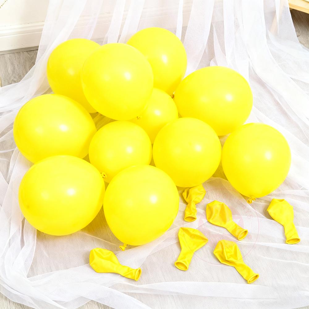 10/50/100pcs 10inch 12inch Latex Balloon White Pink Blue Helium Ball Wedding Adult Birthday Party Decoration Baby Shower Globos