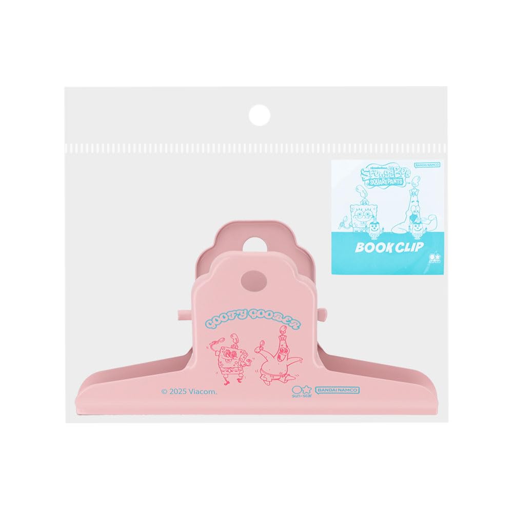 

Канцелярская Губка Боб Квадратные Штаны Книга S3626164 Sun-Star Клип, Розовый,
