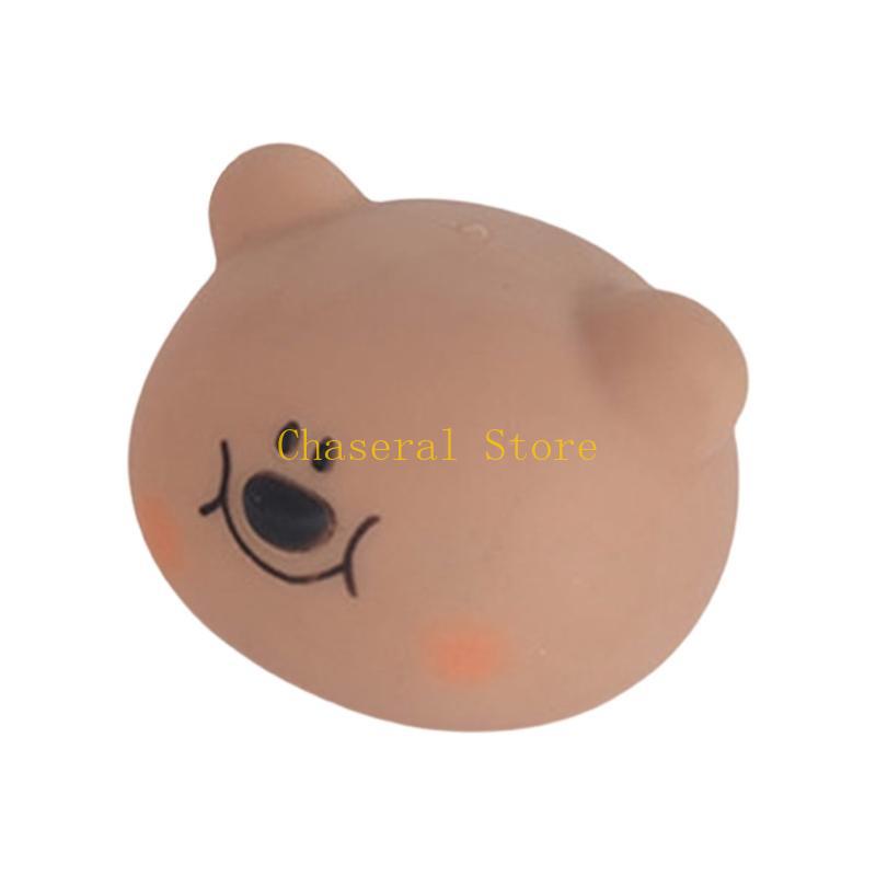 E7Ce Squeeze Rabbits Pig Toy For Stress Relief Comfortable Grip Portable For Teens