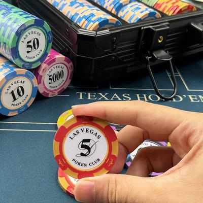 5 stücke Poker Chips Casino Münzen Multi-denomination Glücksspiel Chips Texas Tisch Spiele für Casinos Chips Party Unterhaltung