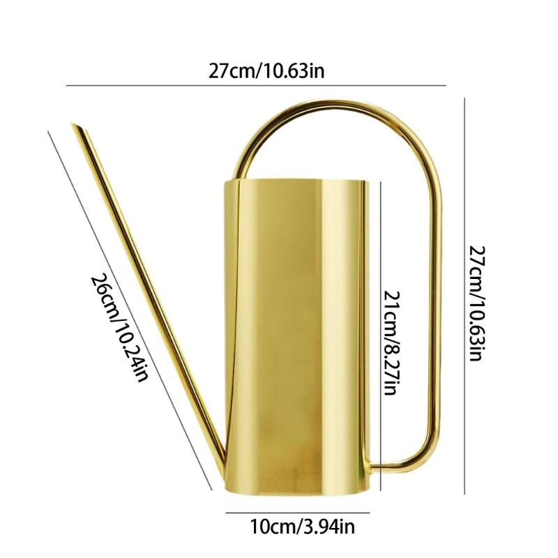 Efficient Watering Can for Houseplant 51oz Easy Grip Watering Pot with Long Spout for Home Succulents Planting Use