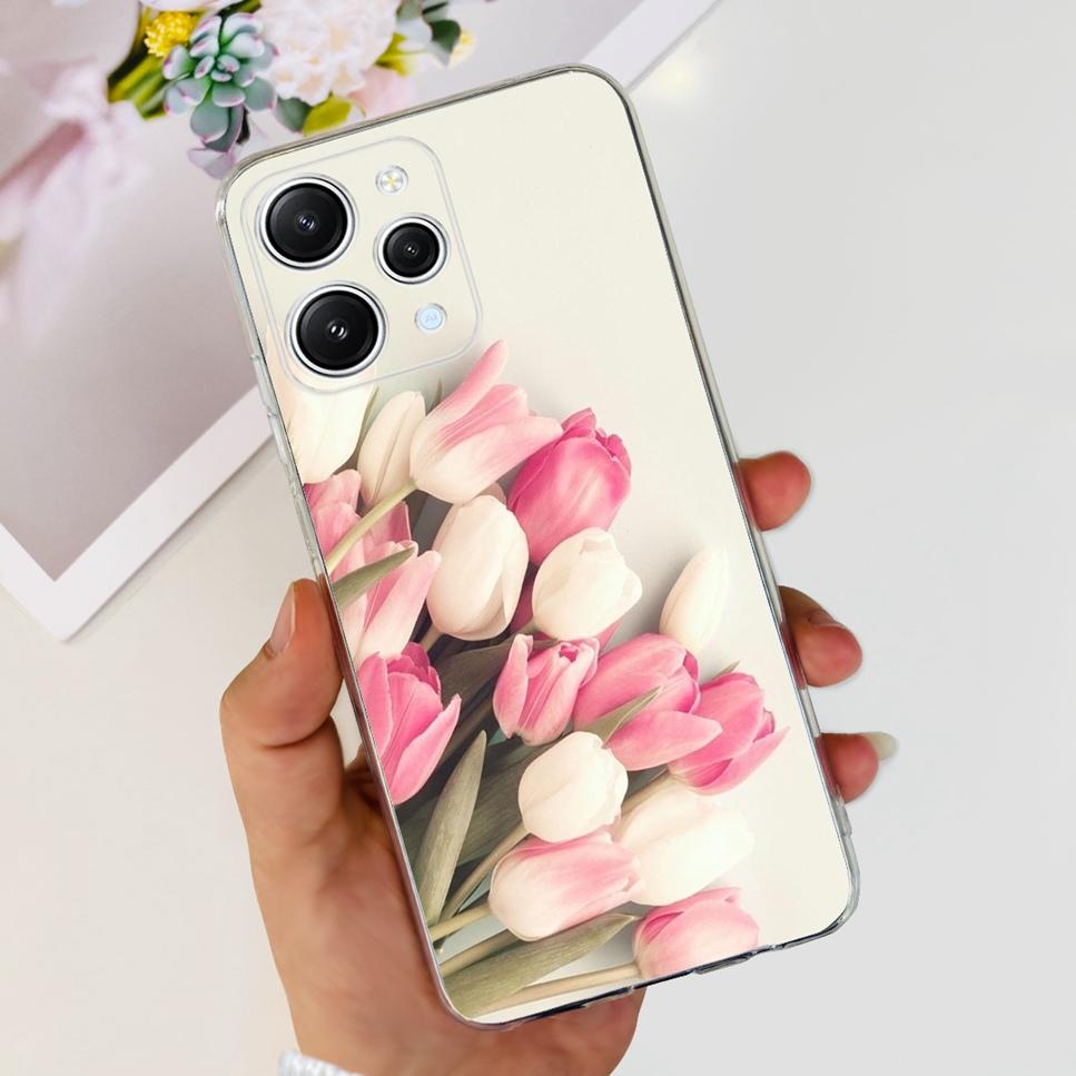 

NEW Design For Cover Xiaomi Redmi 12 Case Cartoon Bumper Back Shockproof Soft TPU For Xiomi Redm12 Redmi12 Redmi1 2 12Redmi Bag Redmi 12